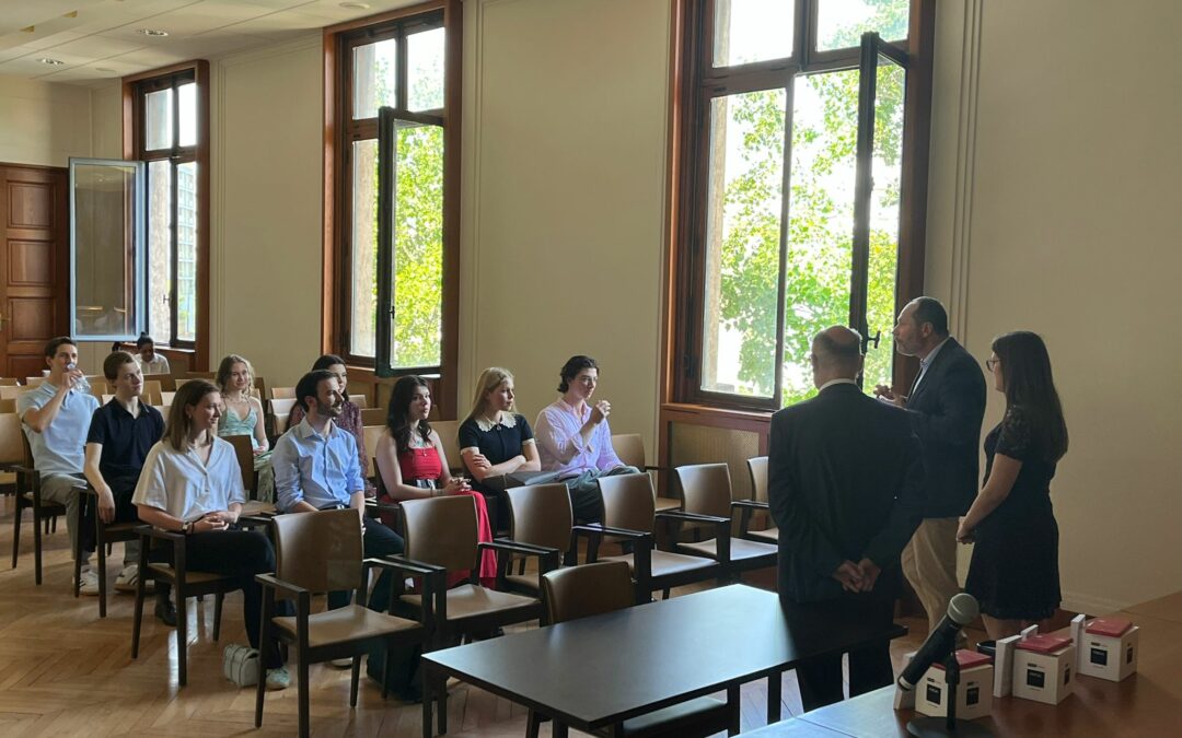 Cérémonie de remise des prix du premier Concours Jacques Buisson